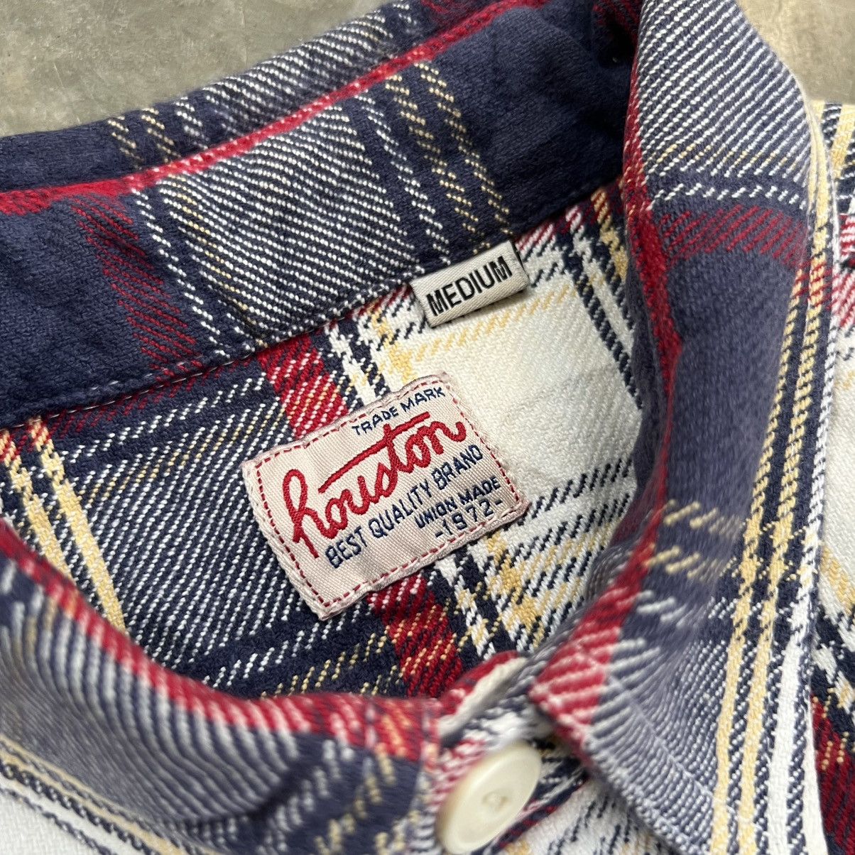 Sugar Cane Houston Union Made Flannel Shirt Size US M / EU 48-50 / 2 - 3 Thumbnail