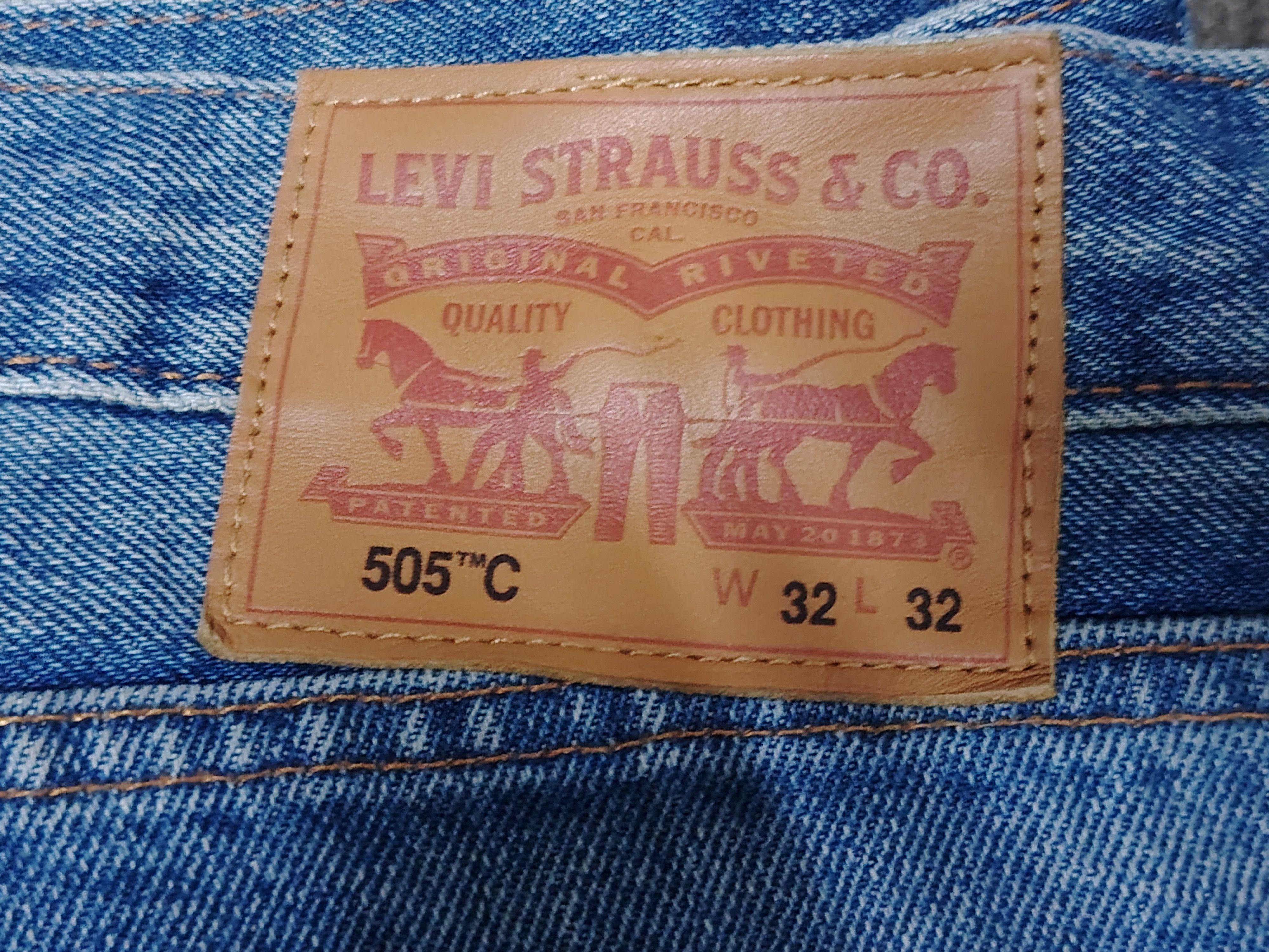 Levi's Levis 505C jeans Size US 32 / EU 48 - 5 Thumbnail