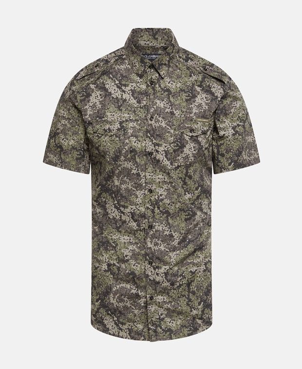 Dolce & Gabbana Short-sleeved shirt Size 38R - 1 Preview