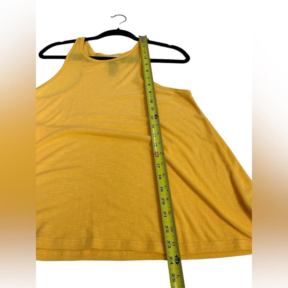 Free People Free People l Long Beach Ribbed Tank Yellow Medium Size M / US 6-8 / IT 42-44 - 5 Thumbnail