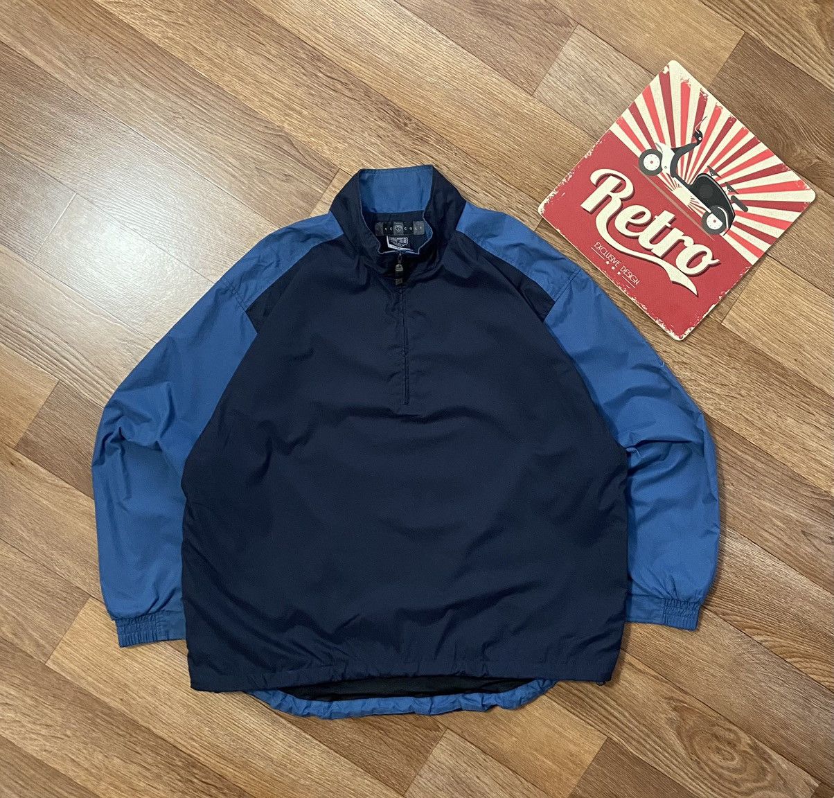 Nike Vintage Nike Golf Embroidered Logo Baggy Anorak Jacket Size US L / EU 52-54 / 3 - 1 Thumbnail
