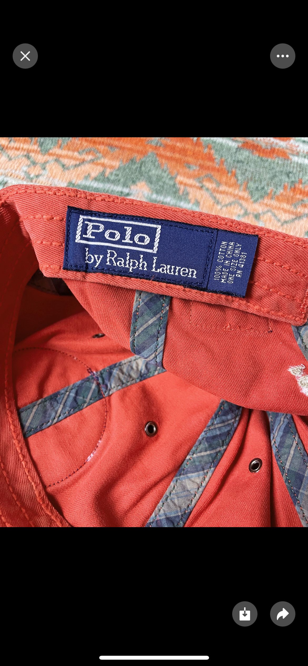 Polo Ralph Lauren Polo Ralph Lauren Leather Baseball Hat Cap Size ONE SIZE - 7 Thumbnail