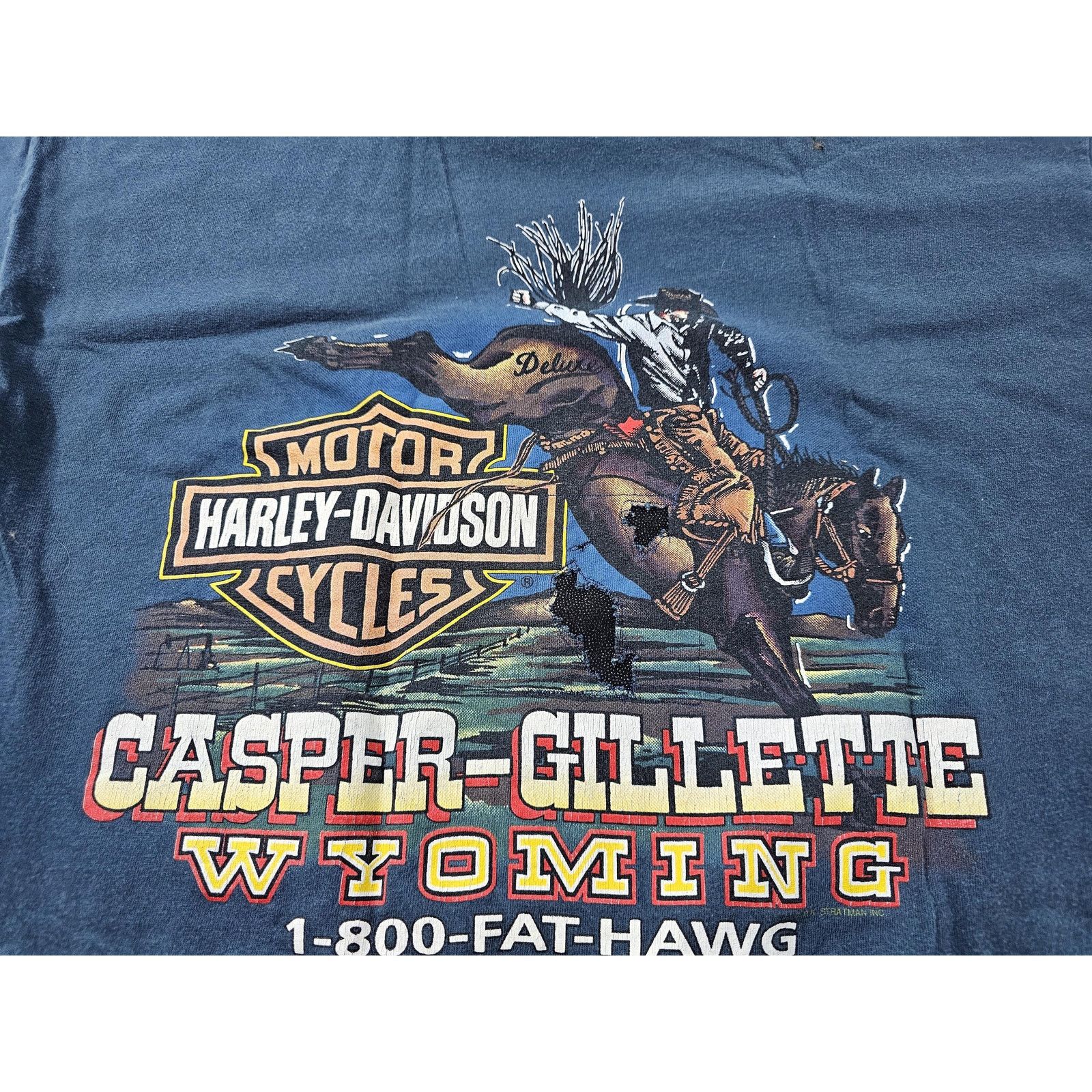 Harley Davidson 90s Harley Davidson Milwaukee Sound Machine T-shirt Sz XL Size US XL / EU 56 / 4 - 5 Thumbnail