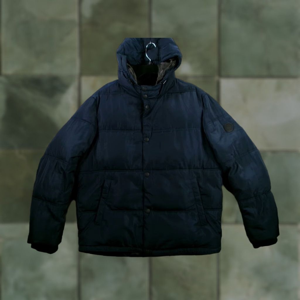 Lucky Brand Lucky Brand Jacket Mens L Navy Hooded Puffer Snap Zipper Winter Coat Insulated Size US L / EU 52-54 / 3 - 1 Thumbnail