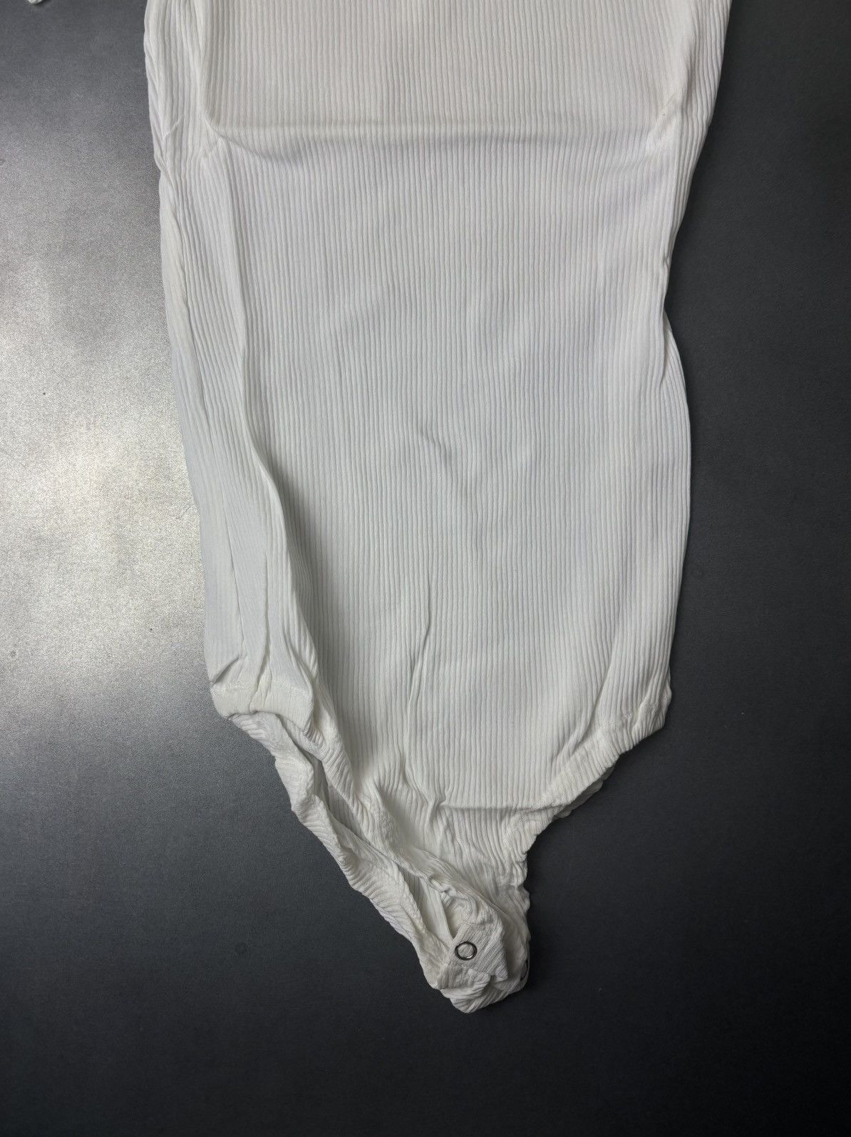 Vintage NOS 1970s Bodysuit Shortsleeve Turtleneck Jumper Vintage Nyl Size M / US 6-8 / IT 42-44 - 5 Thumbnail
