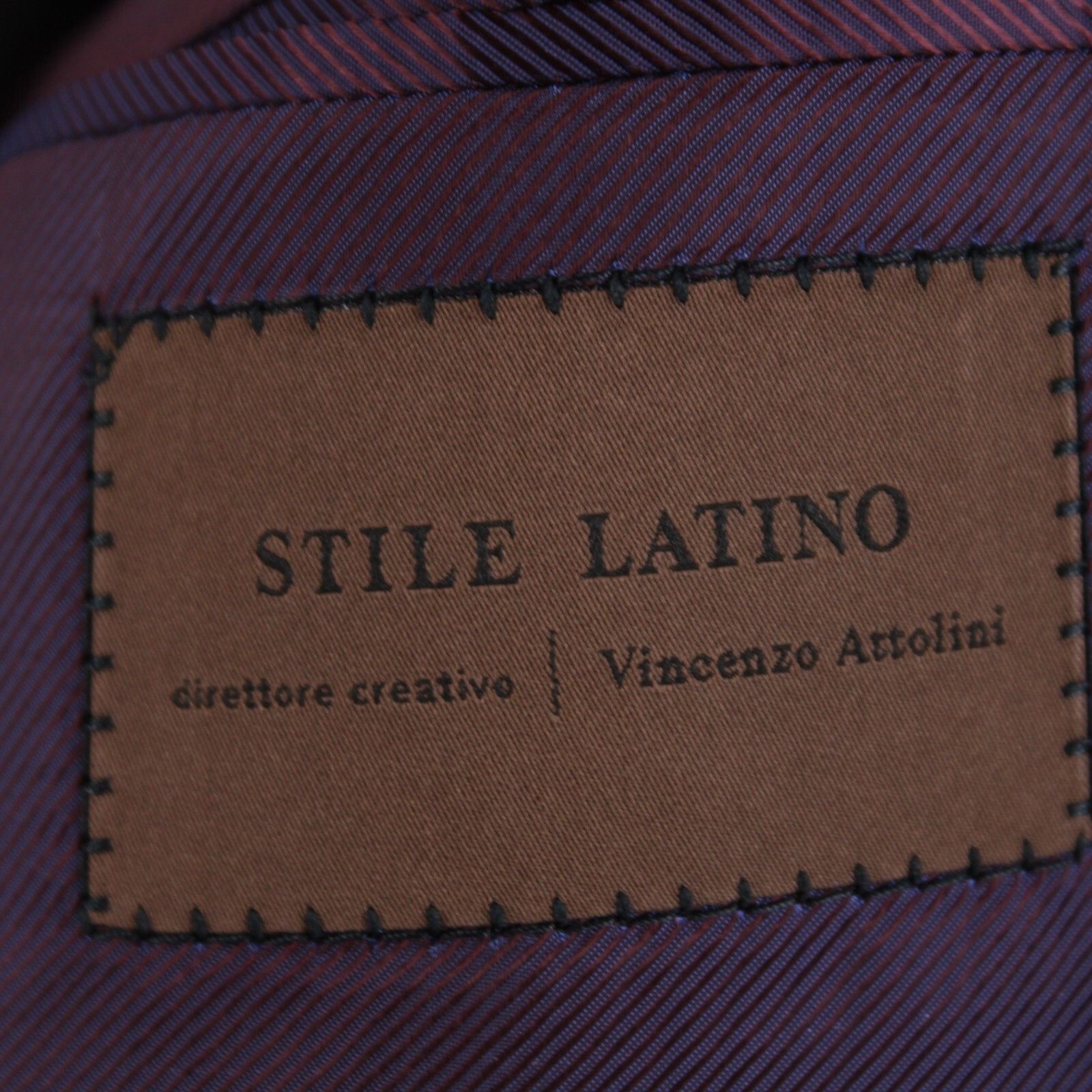 Other Stile Latino Suit Size US 46 Regular in Blue Size 46R - 8 Thumbnail