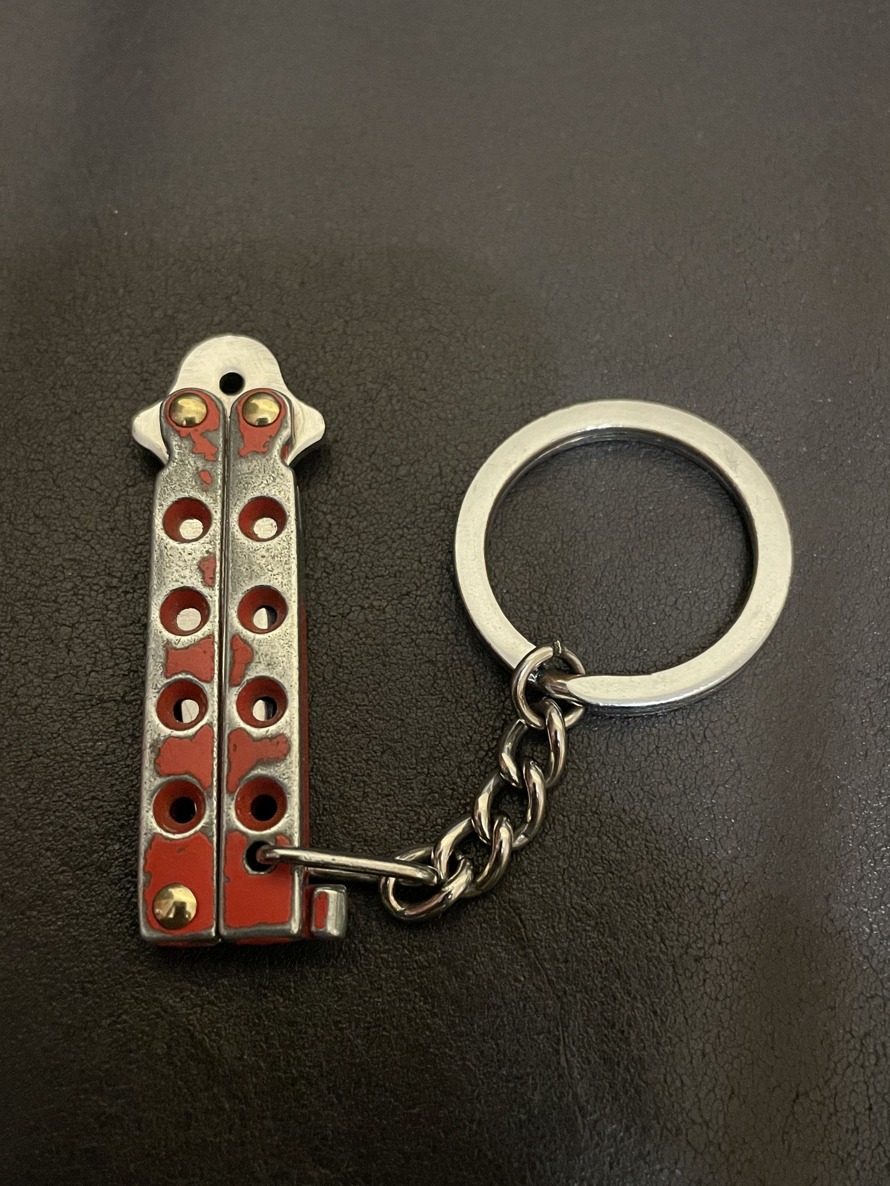 Supreme butterfly buy novelty knife keychain