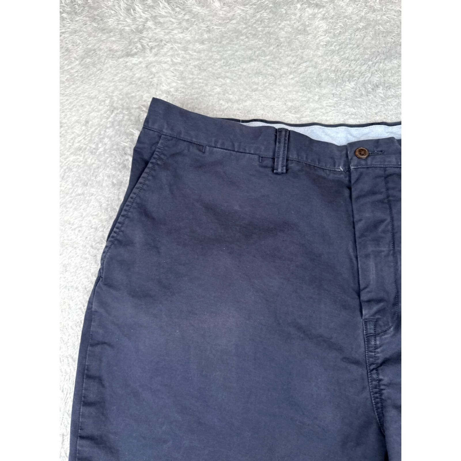 Polo Ralph Lauren Polo Ralph Lauren Chino Shorts Men 42 Blue Classic Fit Stretch Cotton Blend 9" Inseam USA Size US XL / EU 56 / 4 - 4 Thumbnail