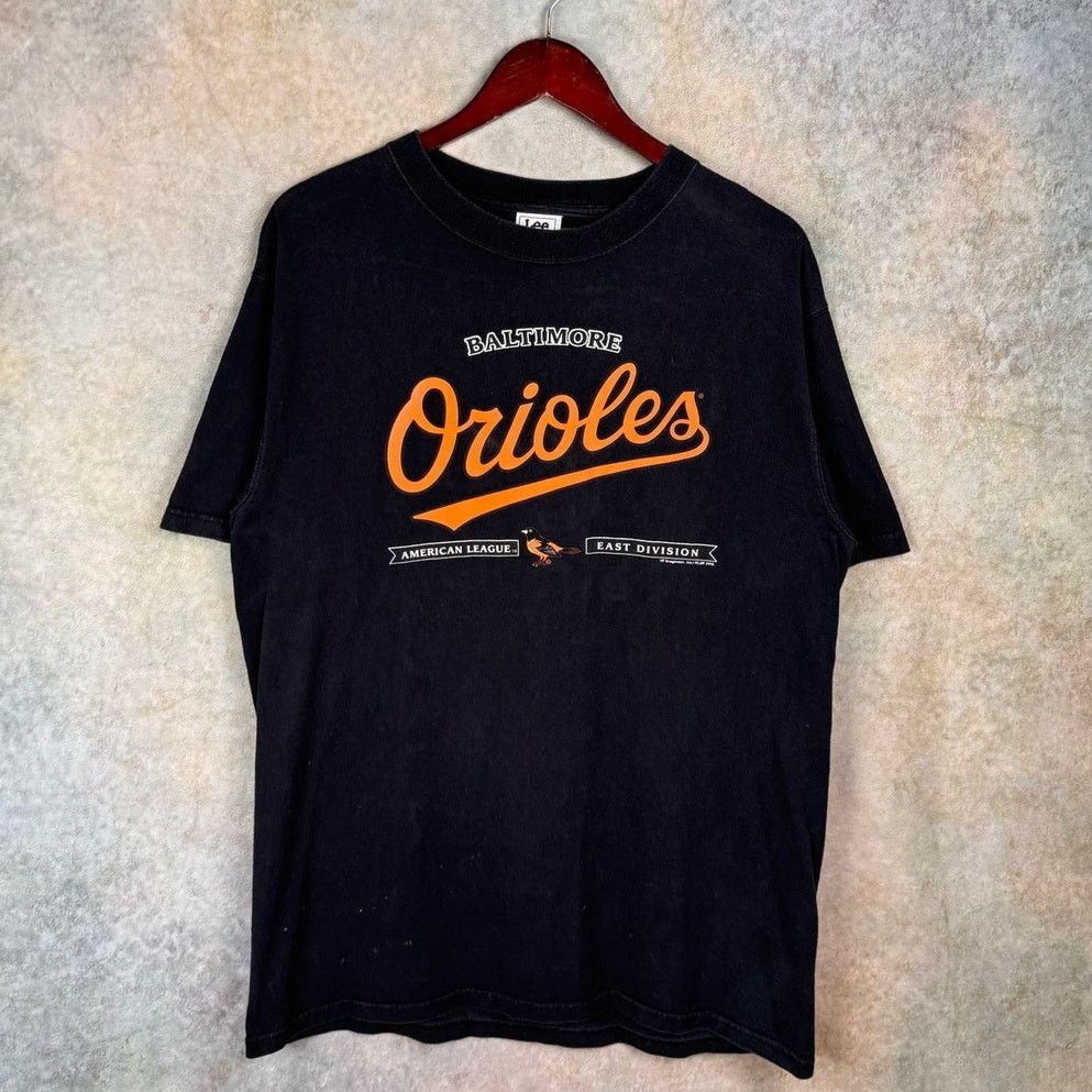 MLB × Vintage VTG Baltimore Orioles MLB T Shirt Mens Sz L Black 2005 Size US L / EU 52-54 / 3 - 1 Thumbnail