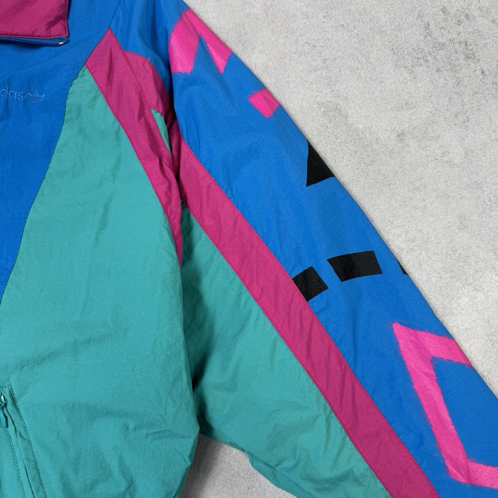 Adidas Vintage Adidas 90s Track Jacket Multicolour Men Size M Size US M / EU 48-50 / 2 - 3 Thumbnail