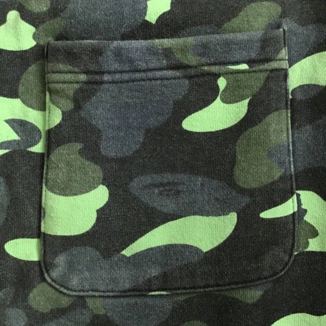 Bape BAPE Neon 1st camo green sweat pants a bathing ape ★size M Size US 32 / EU 48 - 4 Thumbnail