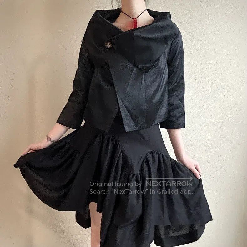 Vivienne Westwood vivienne westwood Vintage Saturn Buckle Cloak Jacket Size L / US 10 / IT 46 - 1 Thumbnail