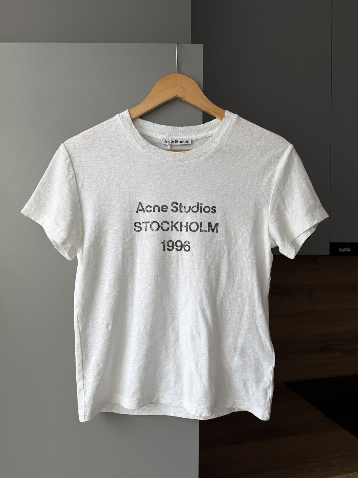Acne Studios Acne Studios 1996 Logo T-Shirt Size US M / EU 48-50 / 2 - 1 Thumbnail