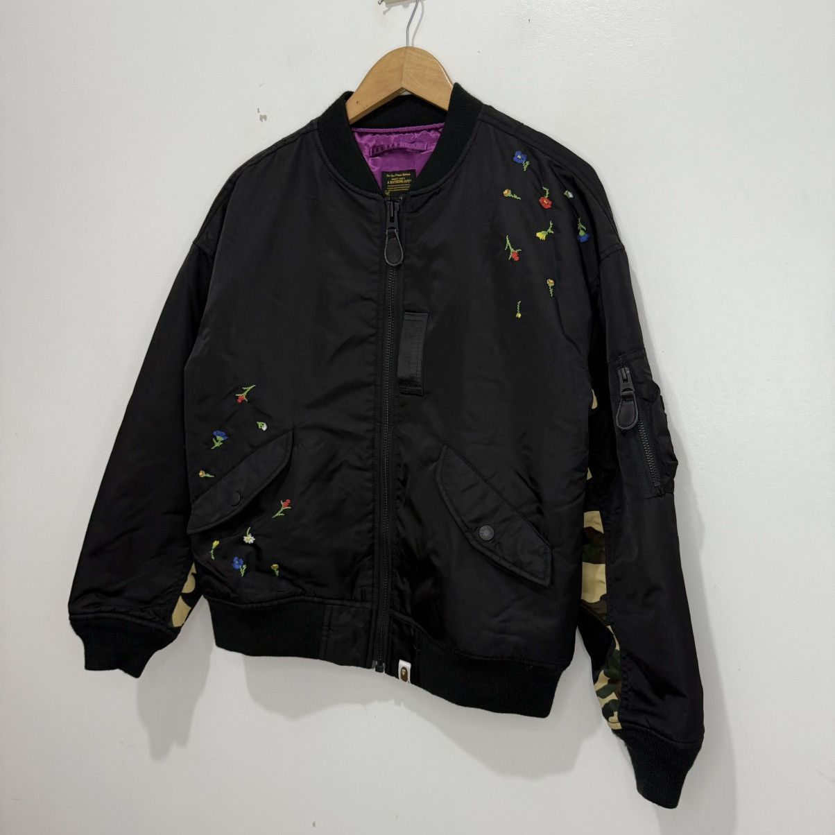 Bape Bape MA-1 Bomber Jacket Size S / US 4 / IT 40 - 5 Thumbnail