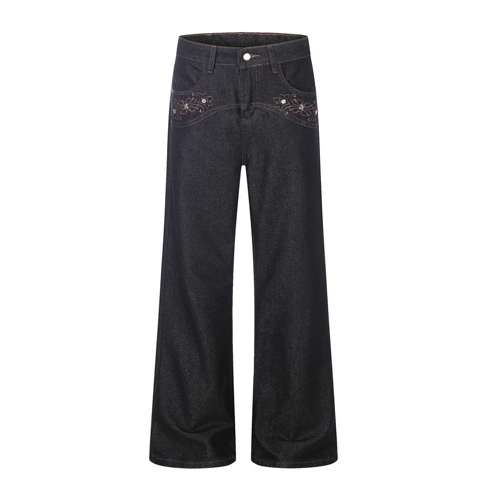 Jean Men's Loose-Fit Casual High-Street Vibe Flared Jeans Size US 32 / EU 48 - 1 Thumbnail