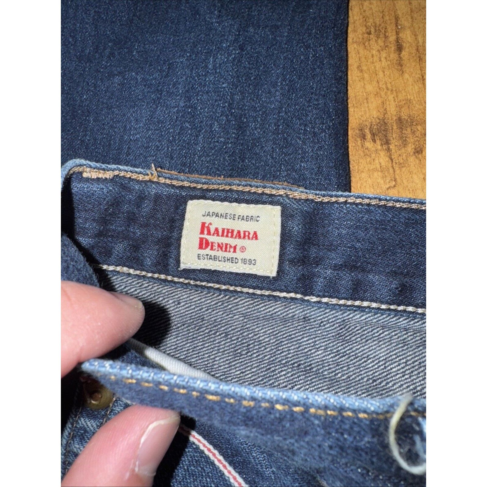 J.Crew × Japanese Brand J. Crew Button Fly Jeans 30x29 Blue Kiara Denim Japanese 484 Size US 30 / EU 46 - 6 Thumbnail