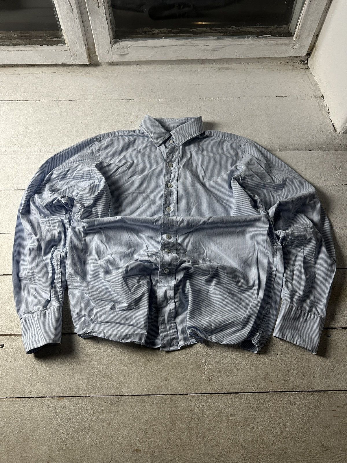 Drake's 🚨 DRAKE’S LUXURY SHIRT BUTTON OLD MONEY STRIPED LUXURY Size US M / EU 48-50 / 2 - 1 Thumbnail