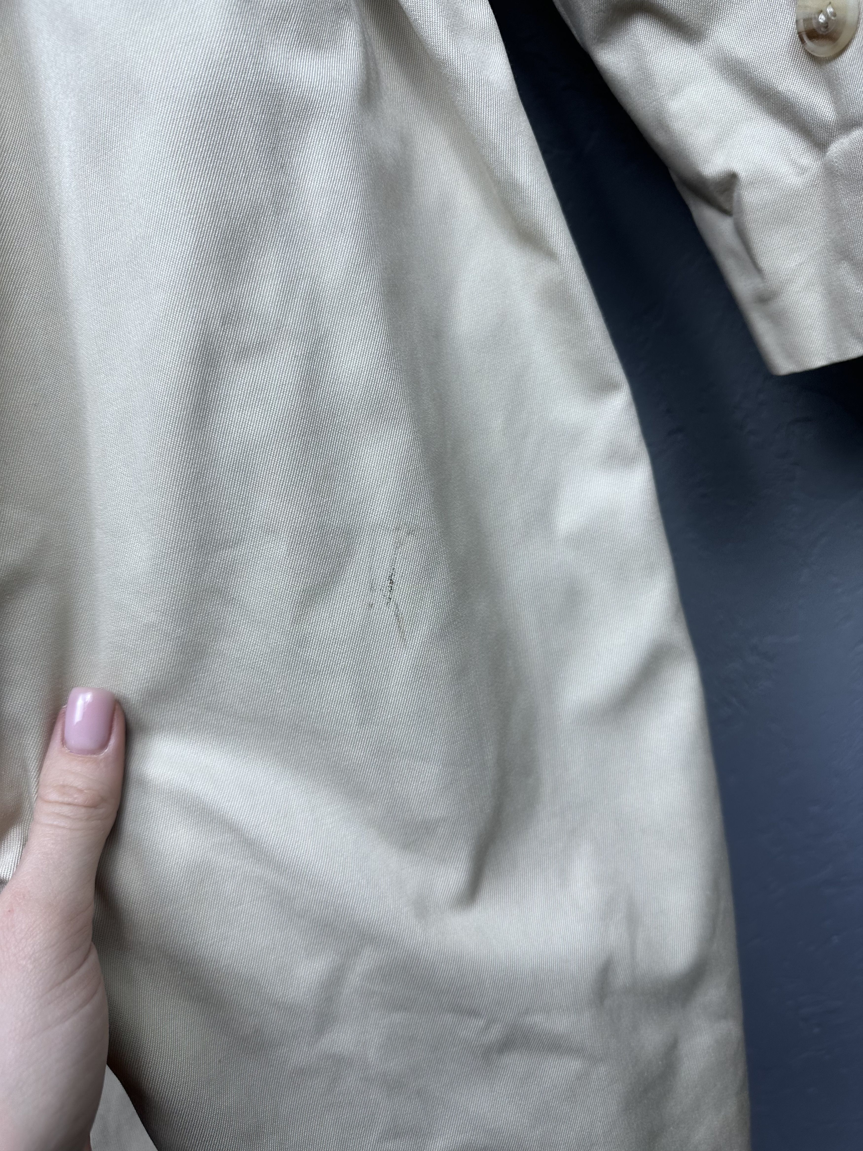 Aquascutum × Vintage Aquascutum Vintage Womens Trench Coat Jacket Size L / US 10 / IT 46 - 11 Thumbnail