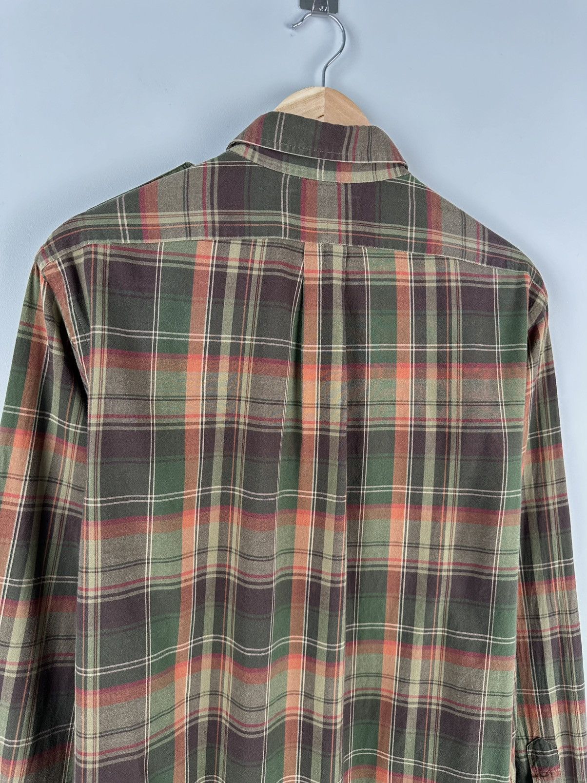 Polo Ralph Lauren × Vintage Vintage Y2k Polo Ralph Lauren Check Button Up Shirt Size US L / EU 52-54 / 3 - 5 Thumbnail