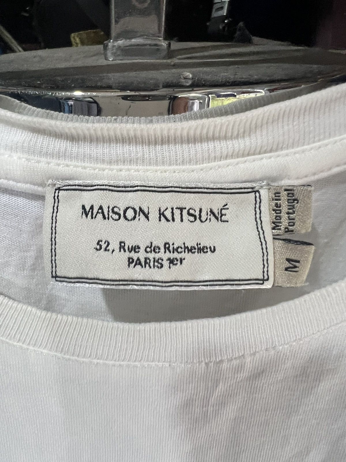 Maison Kitsune 🔥Maison Kitsune Pair of Ears Tee Size US M / EU 48-50 / 2 - 9 Thumbnail
