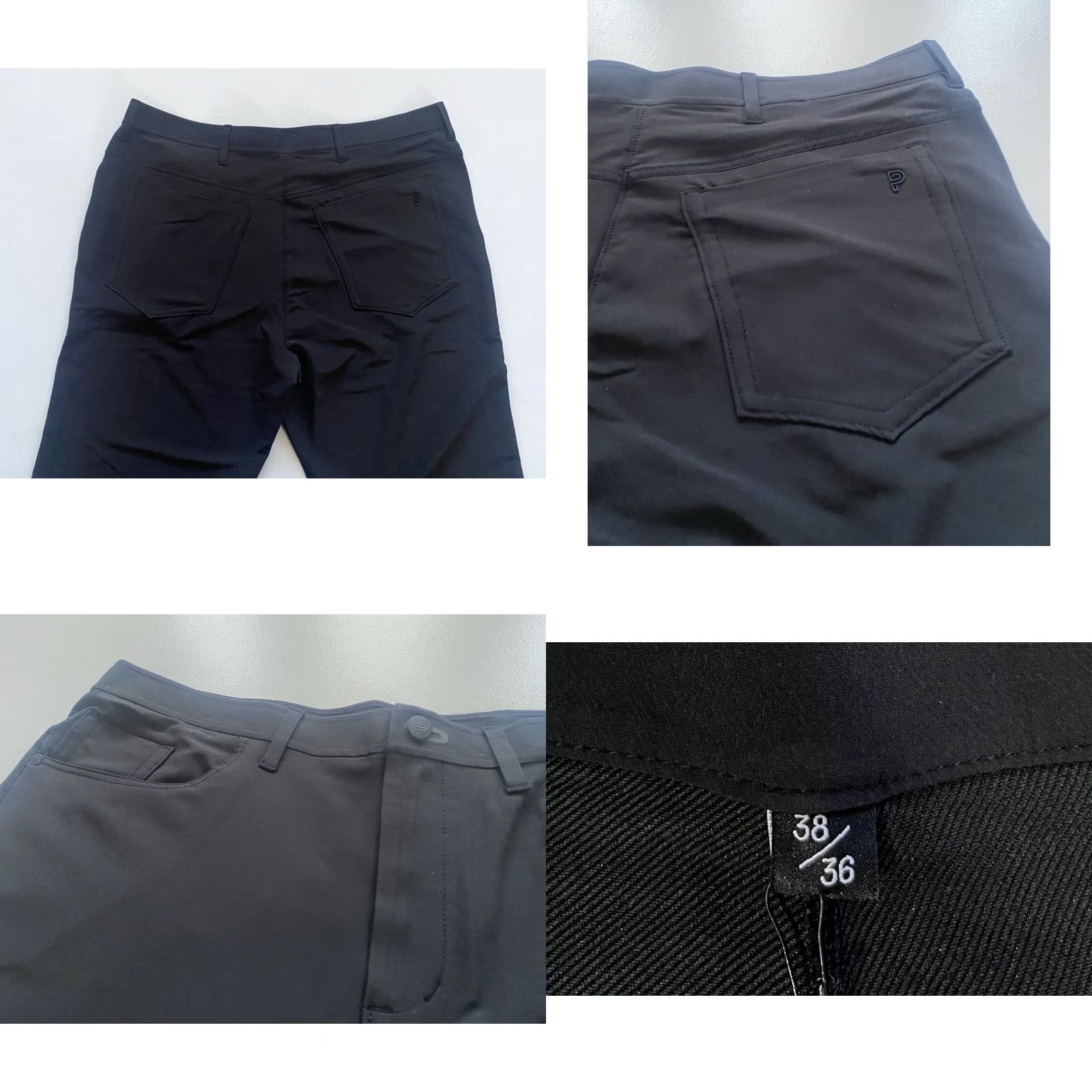 Vintage NWT Public Rec Men’s Workday Pant Black Straight Size 38 Athletic Chino Pants Mens Size US 38 / EU 54 - 8 Thumbnail