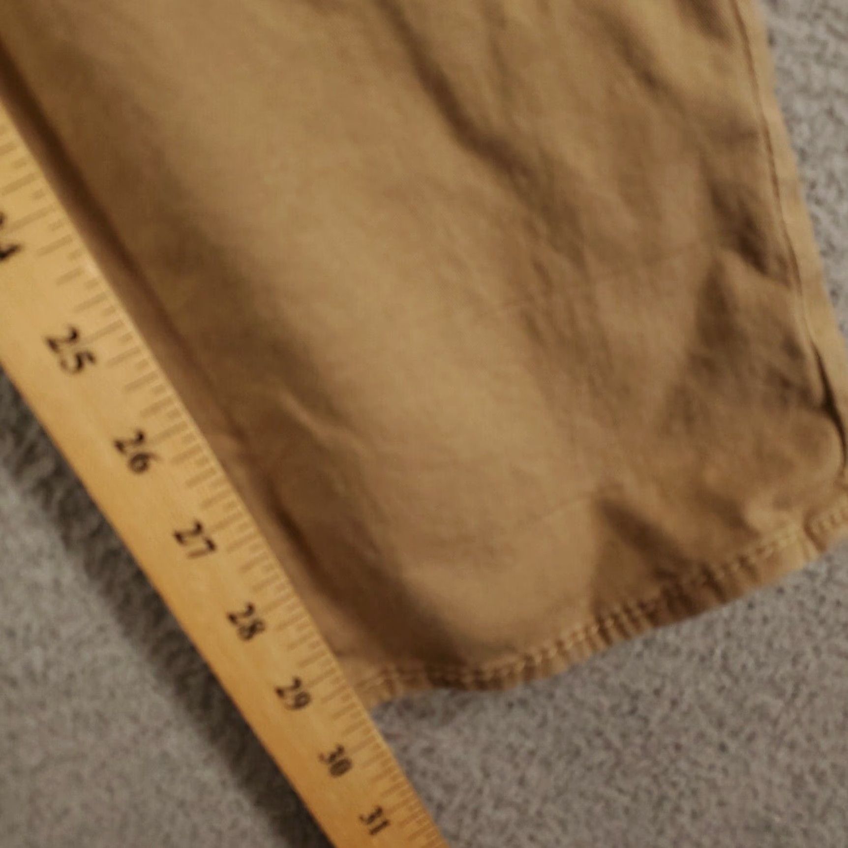 Vintage BKE Pants Mens 28S Jake Straight Tan Chino Stretch Flex 28S 28x29 Pants Casual 5-Pocket Buckle Bke Classic Size US 28 / EU 44 - 6 Thumbnail