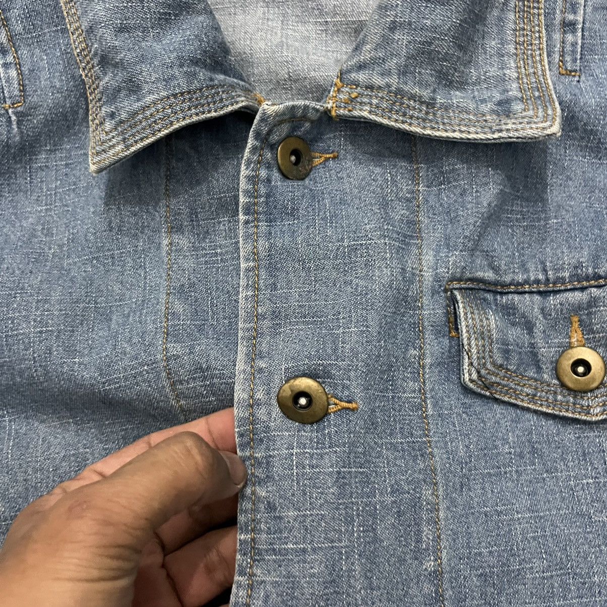 Denim & Co. 💥CJ Banks Reworked Avant Garde Designer Denim Carpenter Size US L / EU 52-54 / 3 - 8 Thumbnail