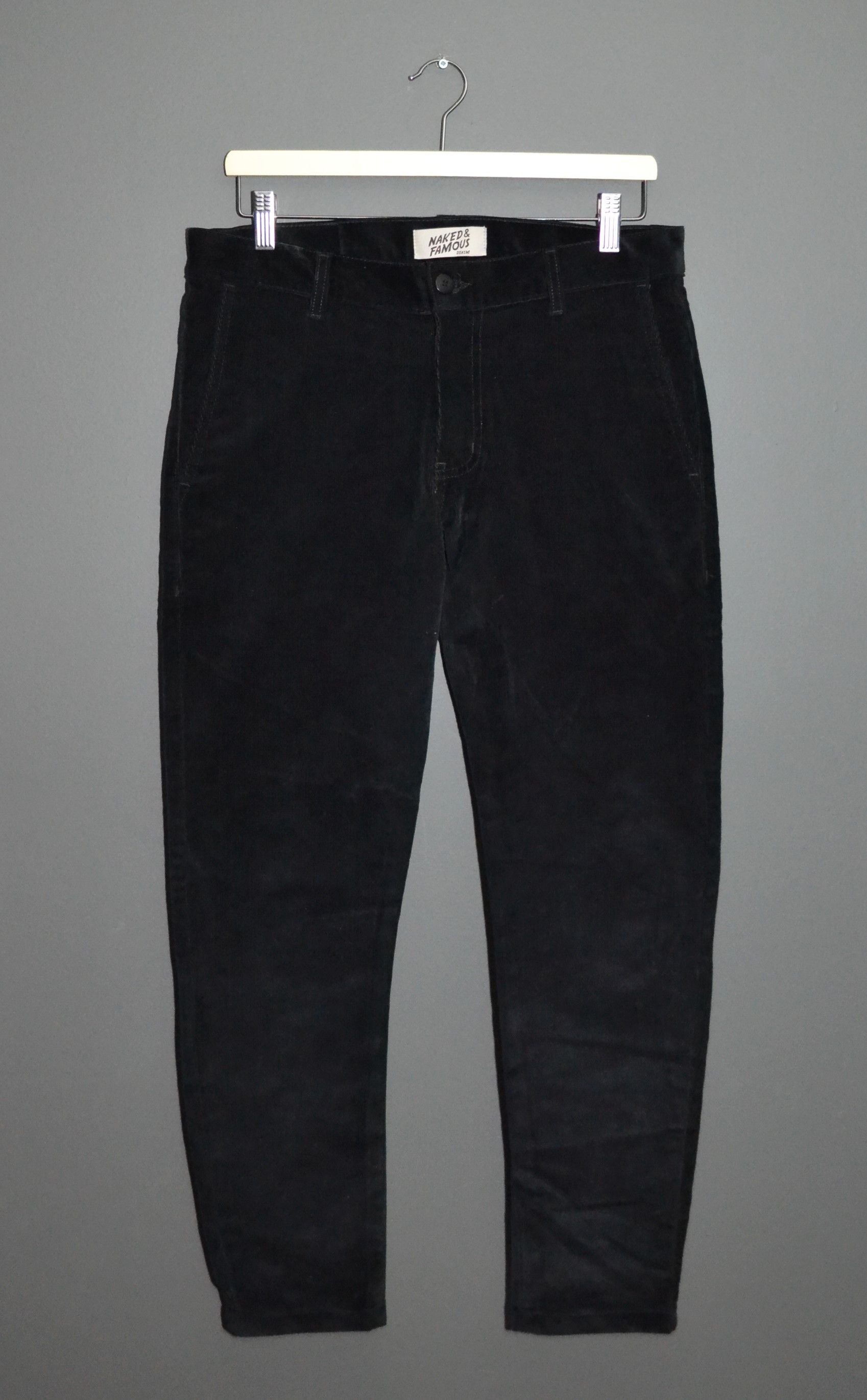 Naked & Famous Naked & Famous 29 Slim Chino Pants Corduroy Stretch Size US 29 - 1 Thumbnail