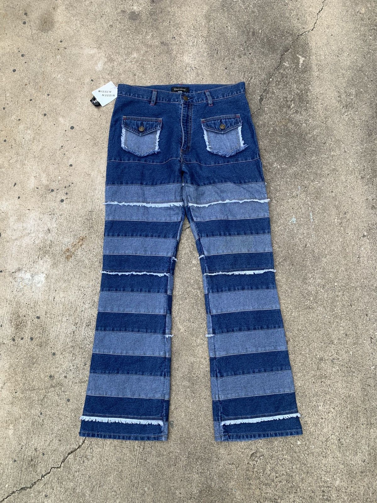 Hysteric Glamour livre claire flare hagi jeans Size 31" - 1 Thumbnail
