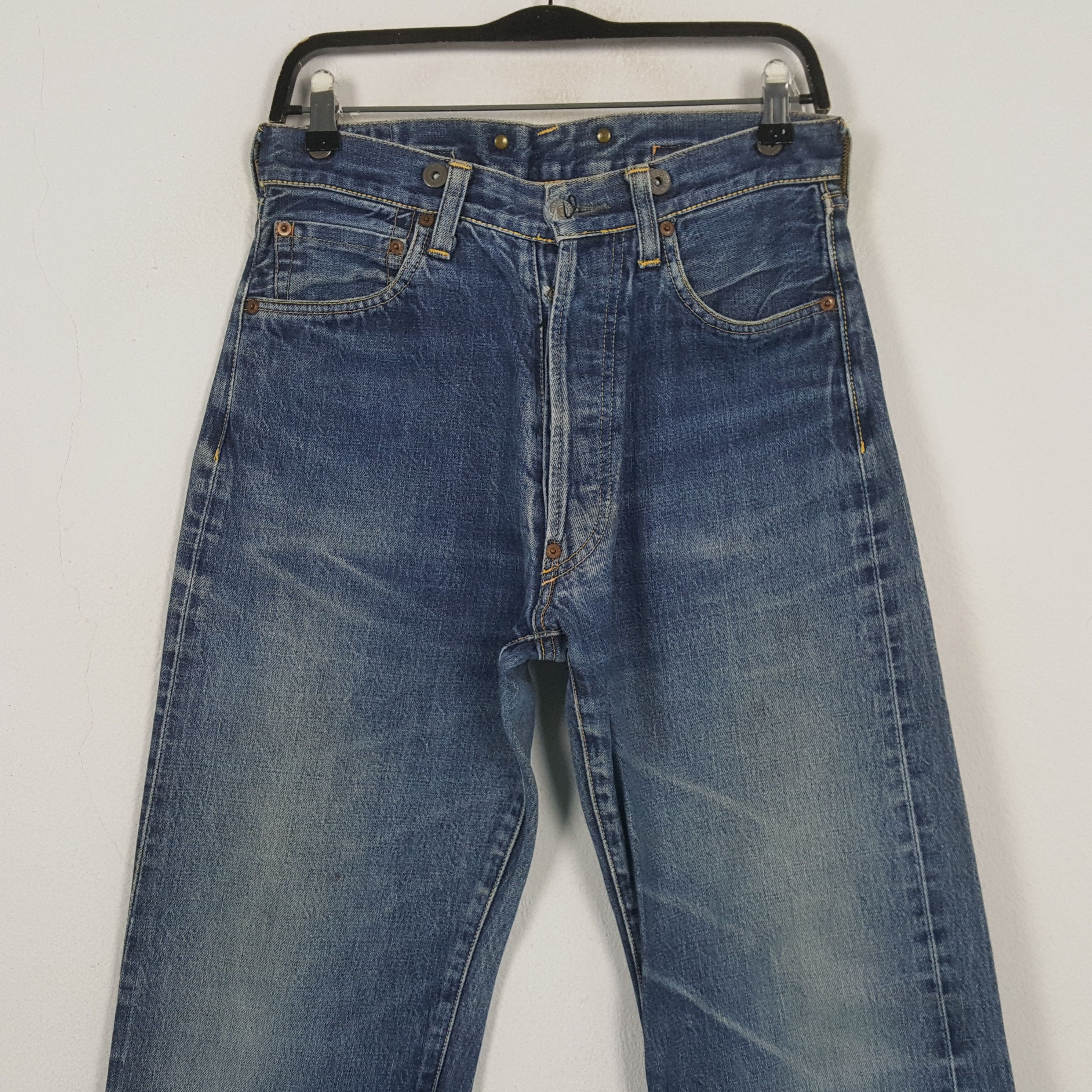 Evisu EVIS JAPANESE BRAND Custom Daicock Jeans C297N1 Size US 29 - 5 Thumbnail