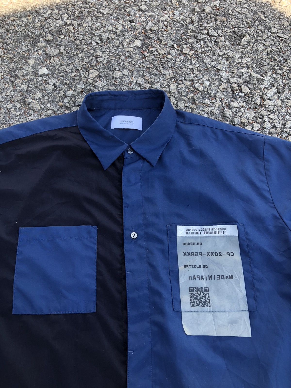 STUDIOUS Japanese Brand STUDIOUS shirt Size US XL / EU 56 / 4 - 2 Thumbnail