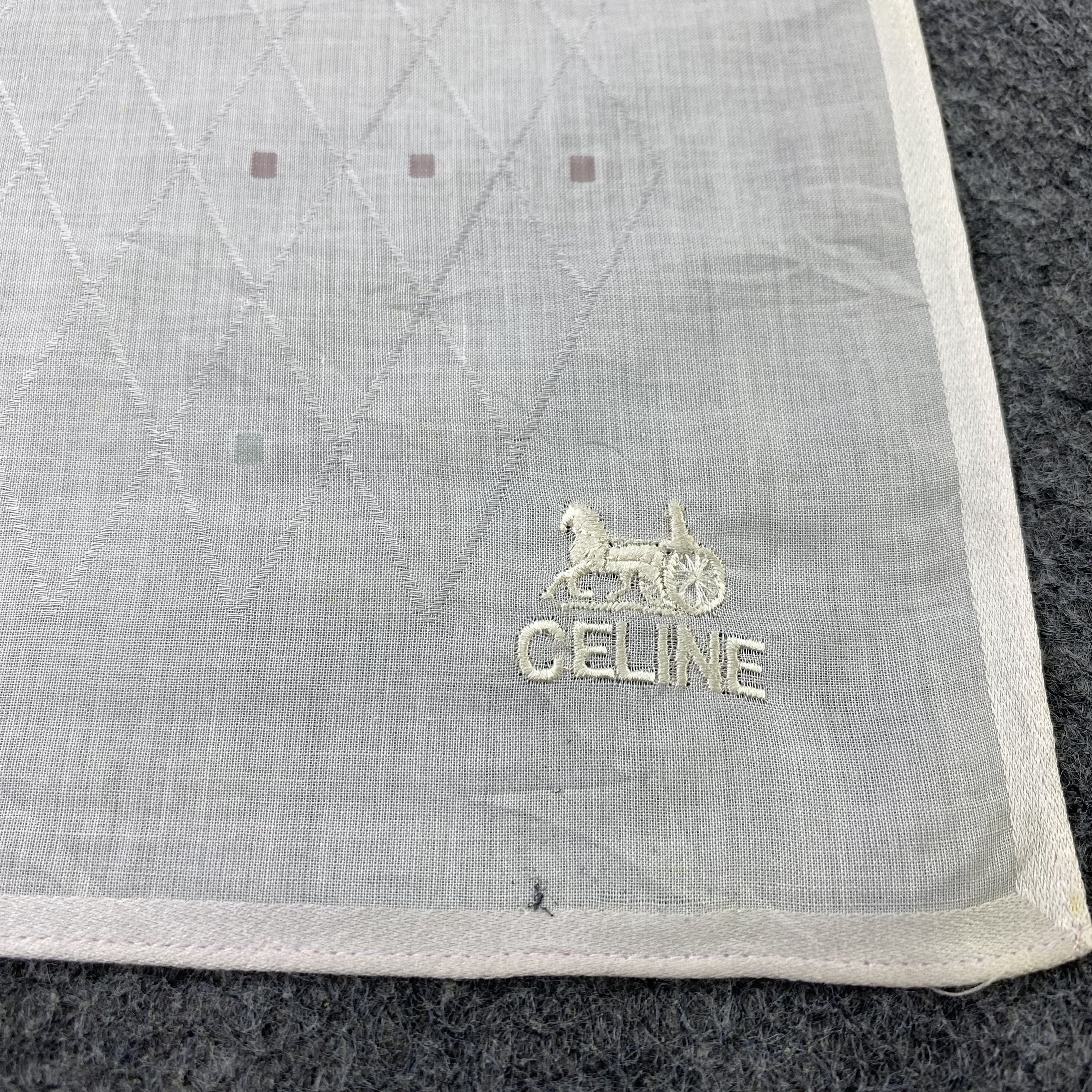 Celine Celine Handkerchief / Bandana / Neckerchief-B2210 Size ONE SIZE - 7 Thumbnail