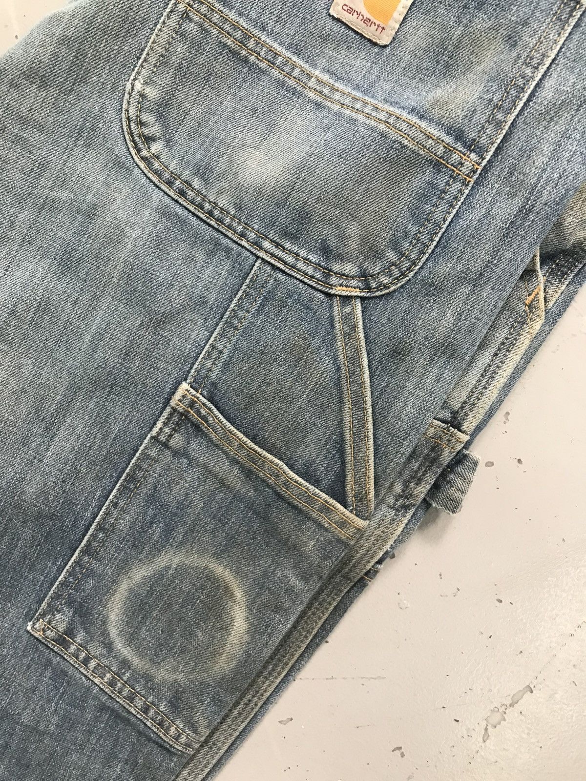 Carhartt Vintage Carhartt dusty double knee workwear denim Size US 36 / EU 52 - 16 Thumbnail