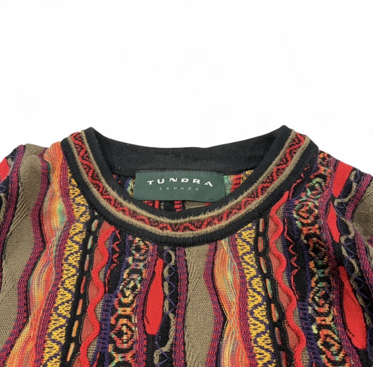 Tundra Canada Tundra Canada Vintage coogi style striped sweater Men’s L Size US L / EU 52-54 / 3 - 2 Thumbnail