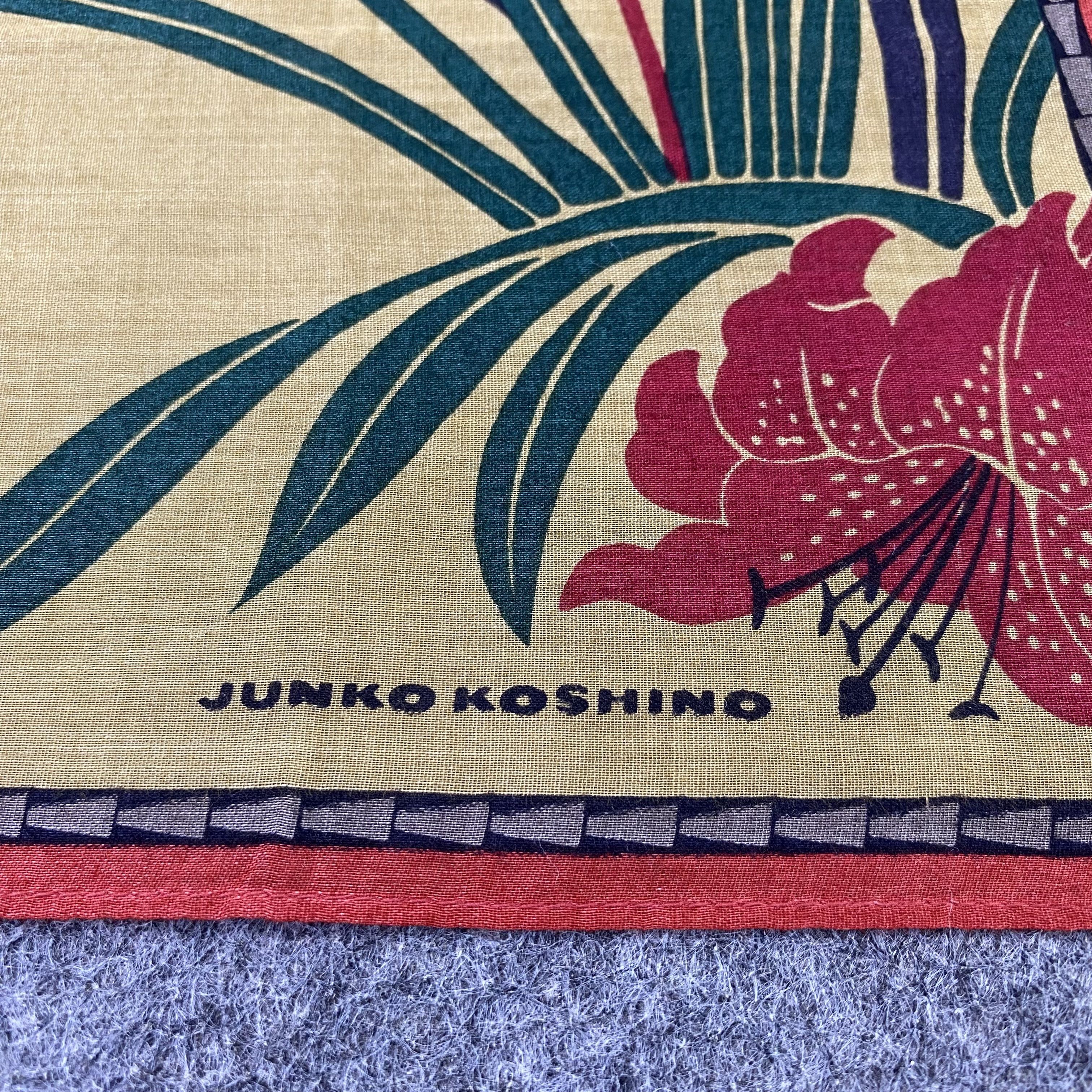 Japanese Brand Junko Koshino Handkerchief Neckerchief Bandana-B2017 Size ONE SIZE - 7 Thumbnail