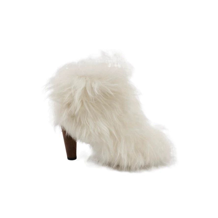 Chanel Chanel Glacier women's fur ankle boots black size 39 Size US 8.5 / IT 38.5 - 9 Thumbnail