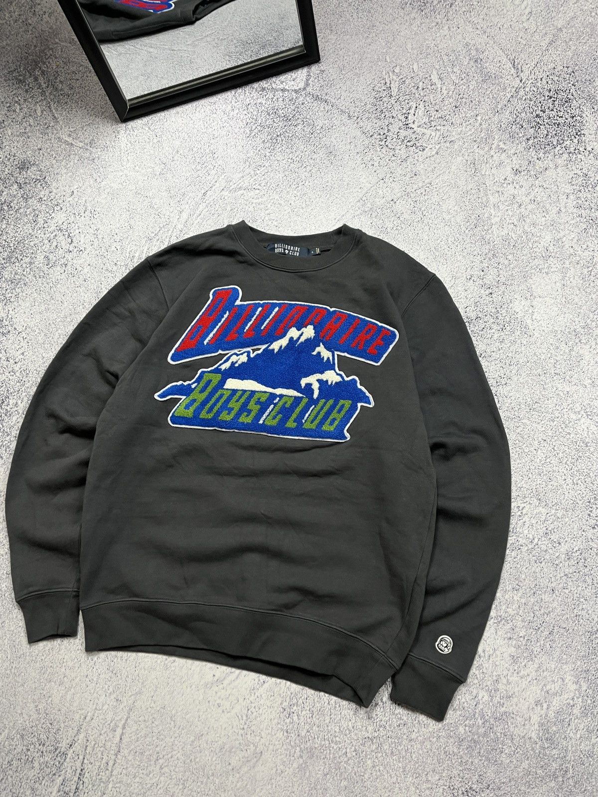 Billionaire Boys Club Billionaire Boys Club Mountain Spellout Crewneck Sweatshirt Size US M / EU 48-50 / 2 - 3 Thumbnail