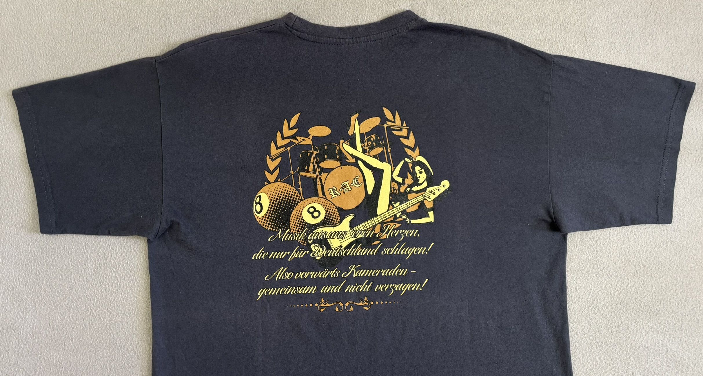 Band Tees T-Shirt Sachsonia R.A.C size.XL Size US XL / EU 56 / 4 - 11 Thumbnail
