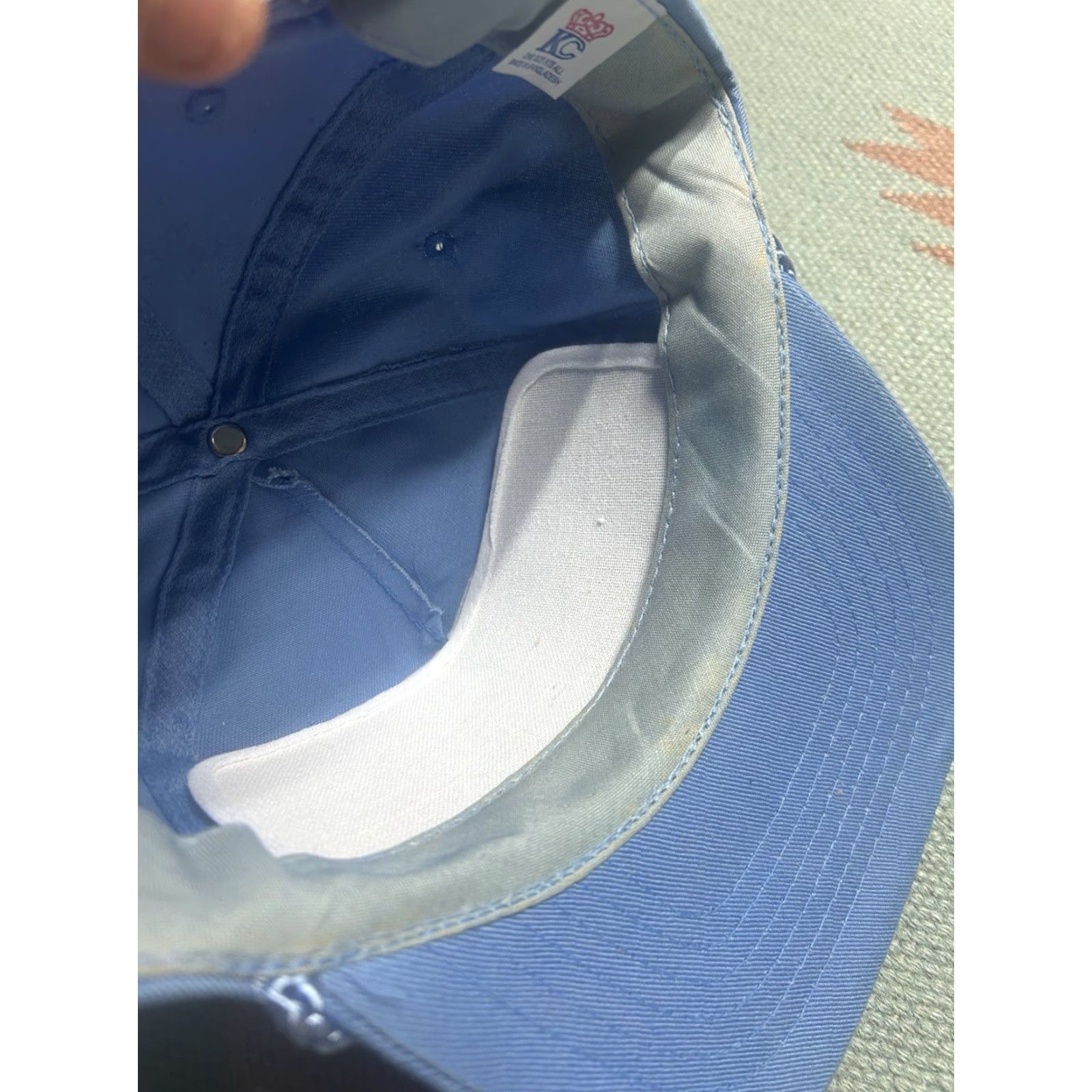 Hamilton VINTAGE SnapBack Hat Cap Hamilton’s RV Saginaw Michigan Adjustable Light Blue Mens Snapback Adjustable Blue Hat Size ONE SIZE - 6 Thumbnail