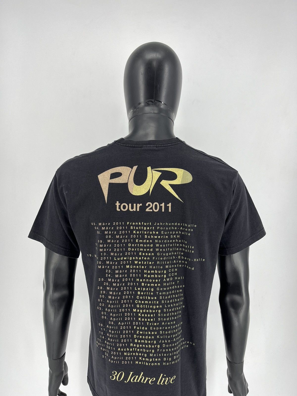 Band Tees PUR 2011 Vintage T-Shirt Pop Rock Band Tee 90s Tour Rare Size US M / EU 48-50 / 2 - 8 Thumbnail