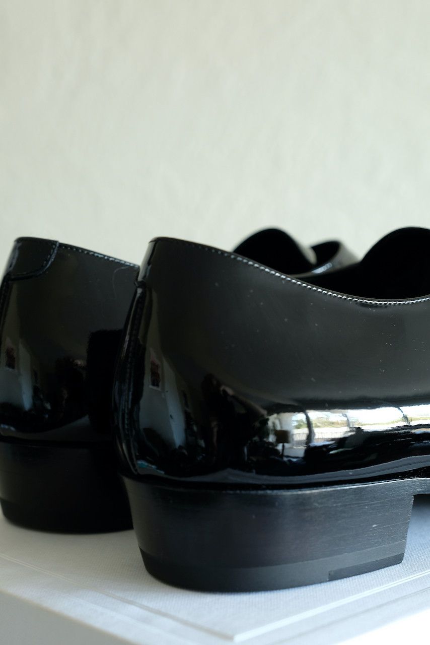 Celine × Hedi Slimane Celine Patent Leather Derby Shoes Single Buckle Jacno 42 9 Size US 9 / EU 42 - 6 Thumbnail