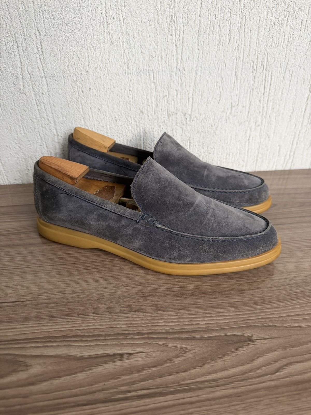 Loro Piana Suede summer walk loafers Size US 8 / EU 41 - 3 Thumbnail
