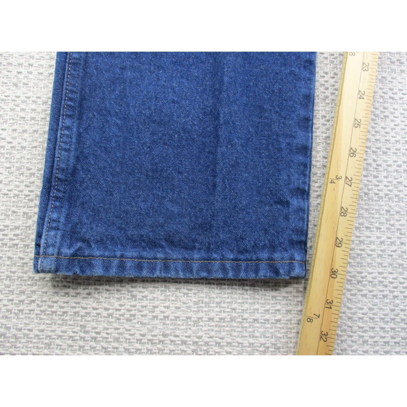 Wrangler Wrangler Jeans Mens 42x30 Blue Denim 13MWZPW Straight Leg Cowboy Cut Five-Pocket Classic Fit Jeans Mens Size US 42 / EU 58 - 6 Thumbnail