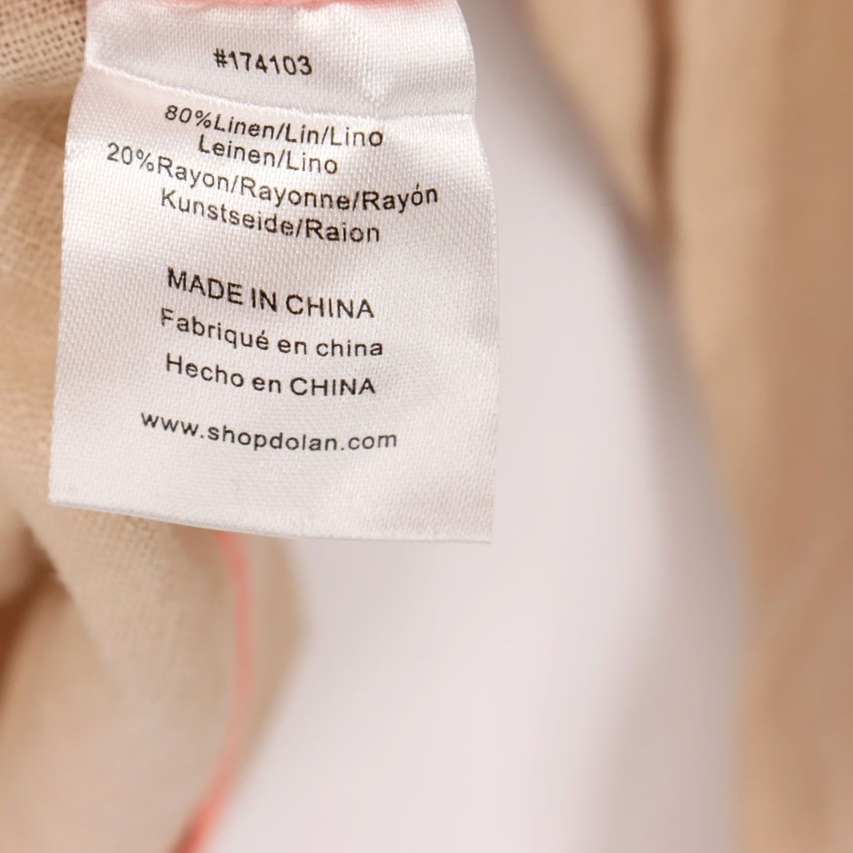 Vintage Dolan Left Coast Collection Jacket Womens Size L Tan Linen Blend Utility Cropped Size L / US 10 / IT 46 - 4 Thumbnail