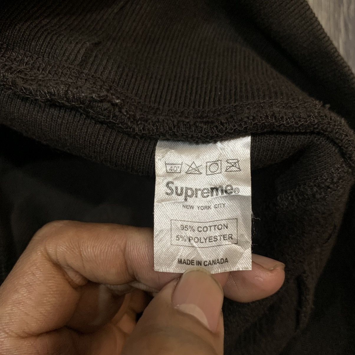 Supreme Supreme Checker Collegiate Logo Hoodie Size US XL / EU 56 / 4 - 9 Thumbnail