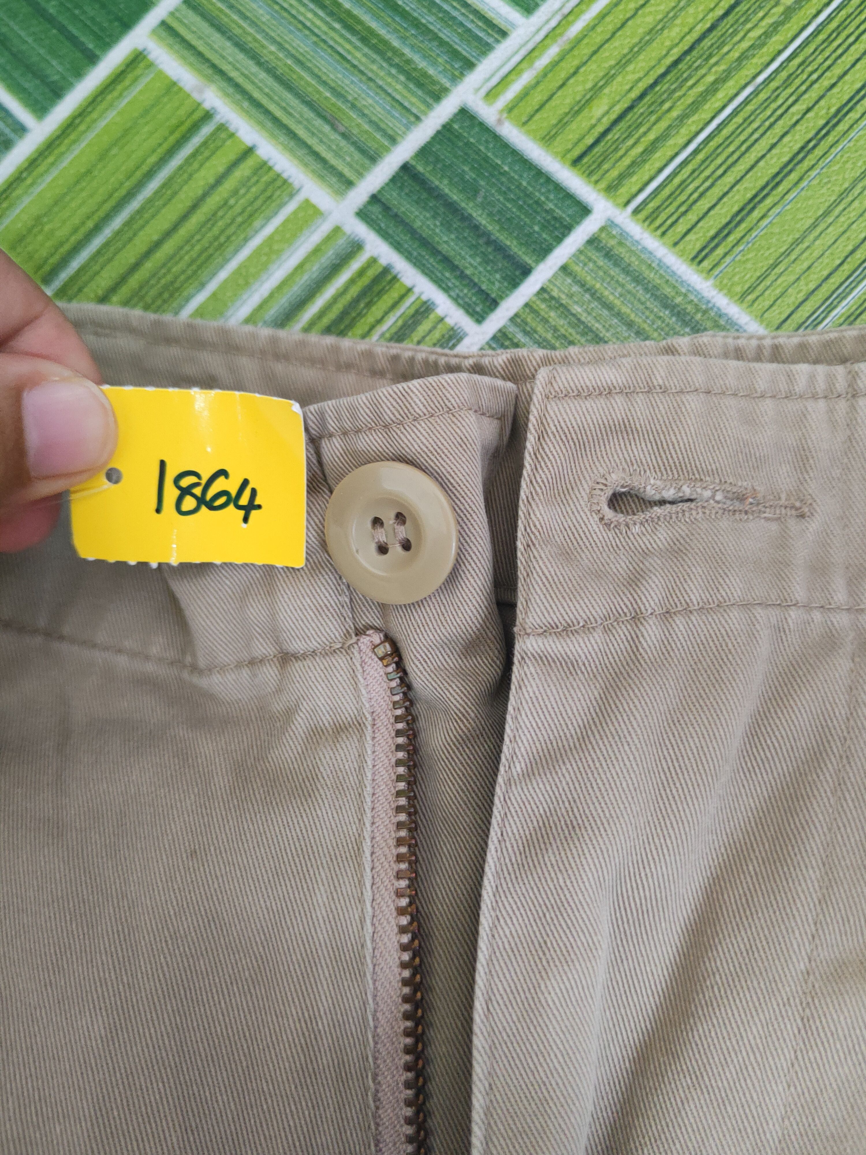 Other DL Japanese Brand Beige Multipocket Cargo Pants #1864 Size US 28 / EU 44 - 13 Thumbnail
