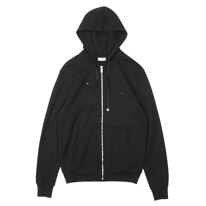 Dior Dior Dior BEE Embroidery Knit Hoodie Wool Blend Top Cotton Sweatshirts & Hoodies 163IP609P194 DUTY FREE for USA Size ONE SIZE - 1 Thumbnail
