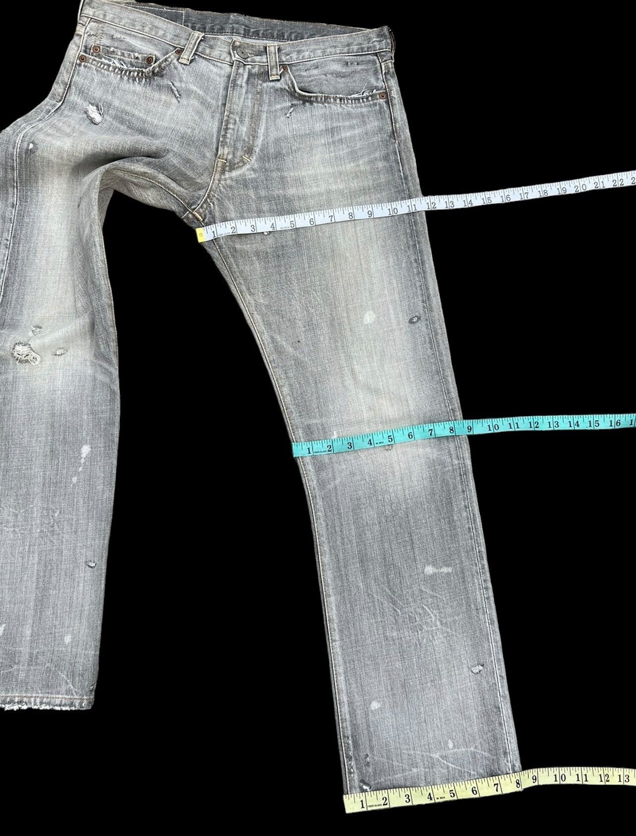 Vintage Vintage RNA Slang From Chaos Reconstruct Denim Trashed Jeans Size US 30 / EU 46 - 4 Thumbnail