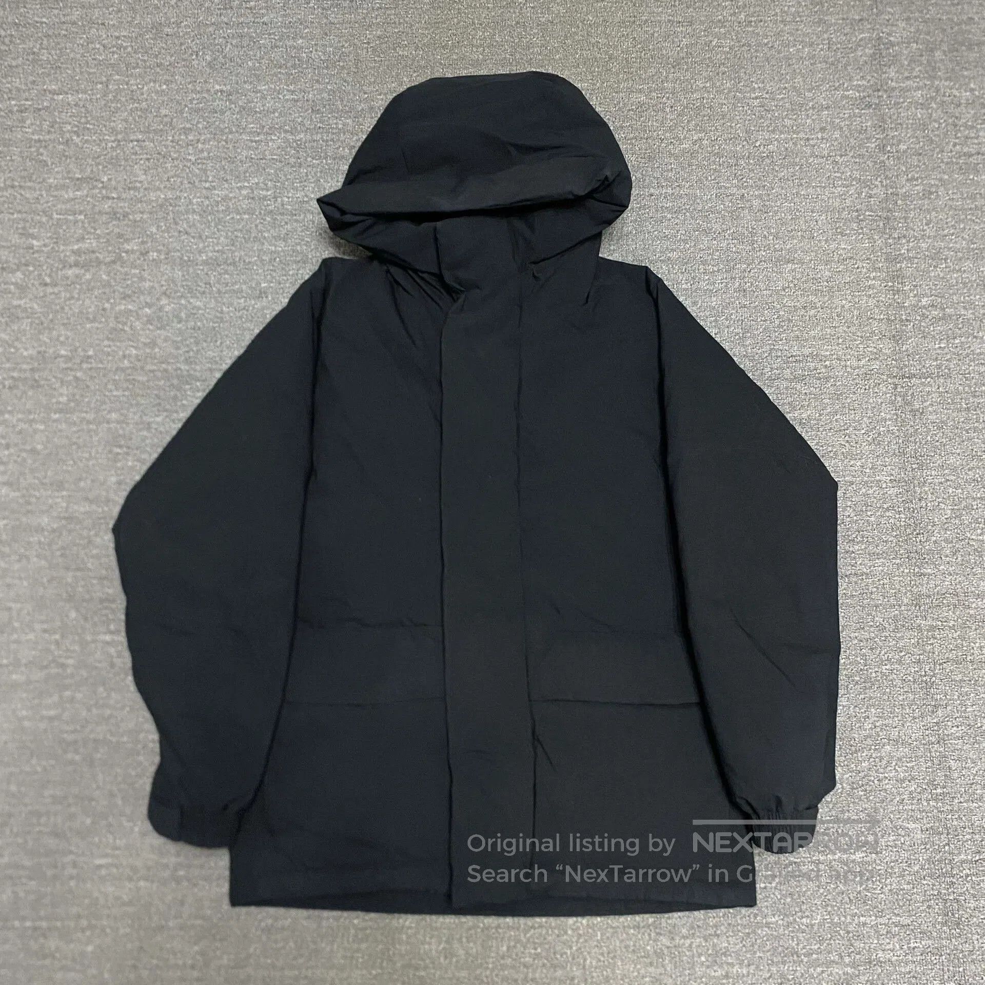 Descendant black waterproof puffer jacket by BEAMS. Size US S / EU 44-46 / 1 - 1 Thumbnail