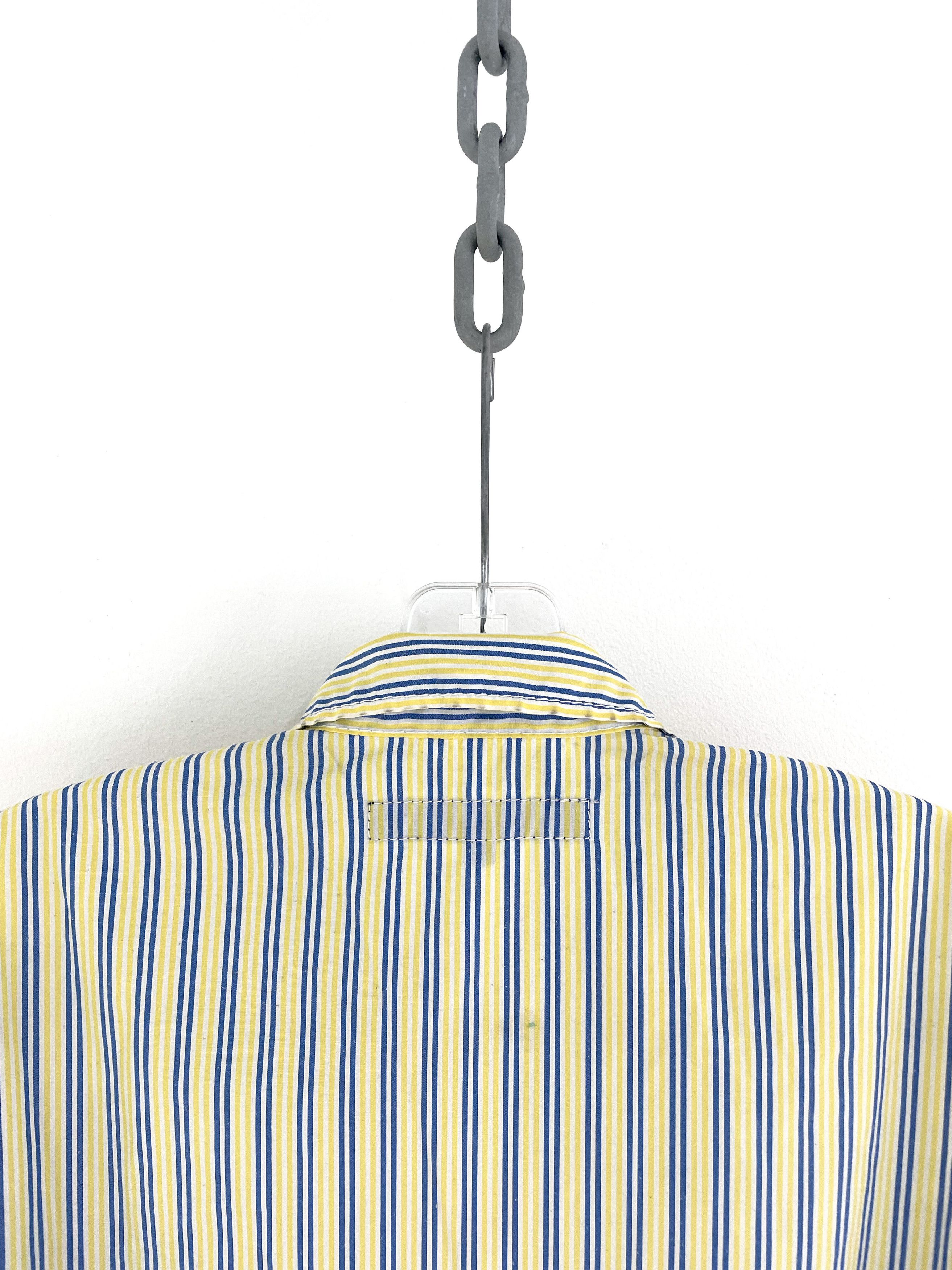 Junya Watanabe 2004 Striped Zip Shirt Size US M / EU 48-50 / 2 - 10 Thumbnail